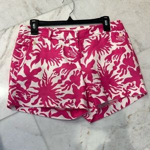 J Crew printed shorts size 4